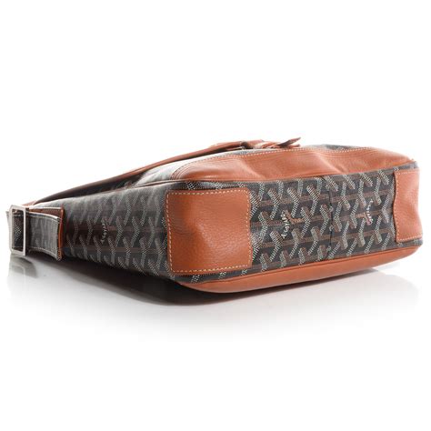 GOYARD Goyardine Urbain Messenger Black Gold.